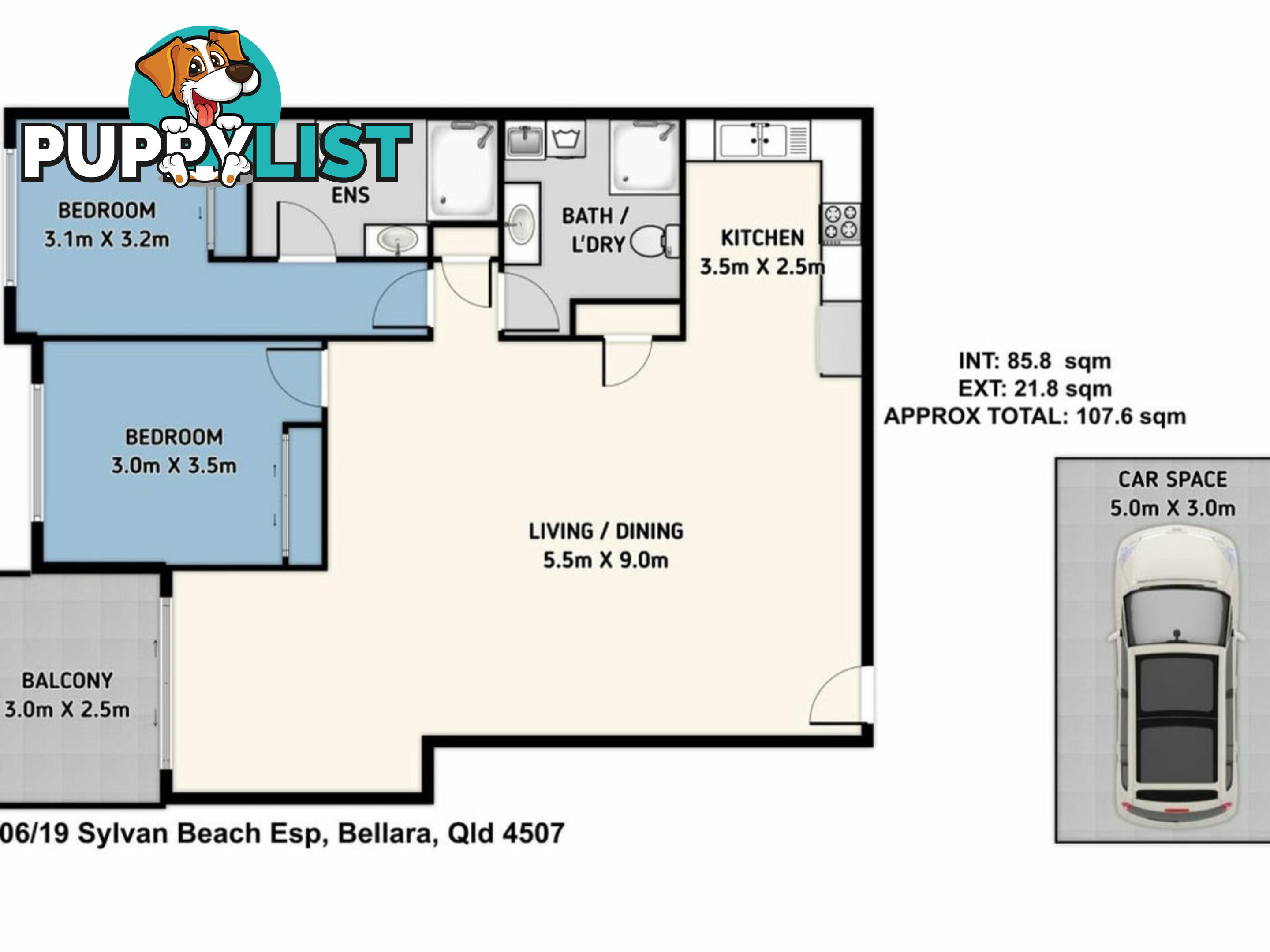 106/19 Sylvan Beach Esplanade BELLARA QLD 4507