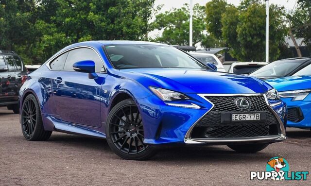 2015 LEXUS RC350 F SPORT GSC10R 2D COUPE