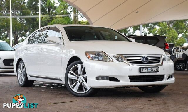 2010 LEXUS GS450H HYBRID GWS191R MY09 UPGRADE 4D SEDAN