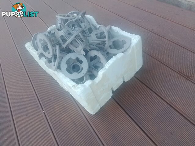 Reinforcement bar chairs: 54 nos