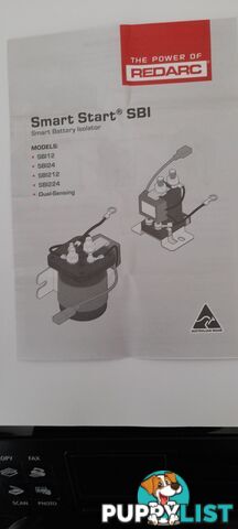 Redarc Smart Start Battery Isolator, Dual Sensing SBI-12