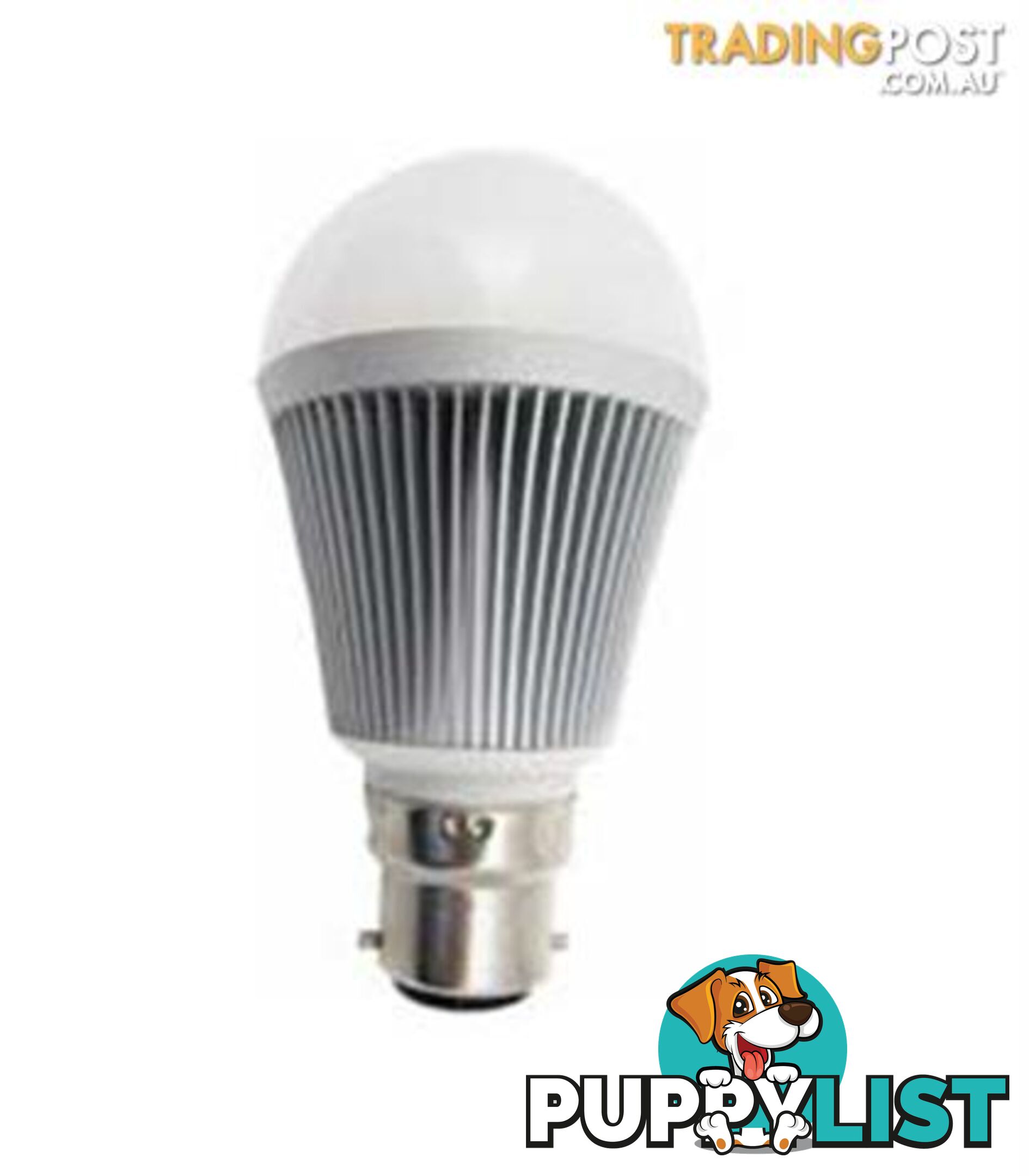 B22 7W Bulb - Warm Light - (Non-Dimmable)