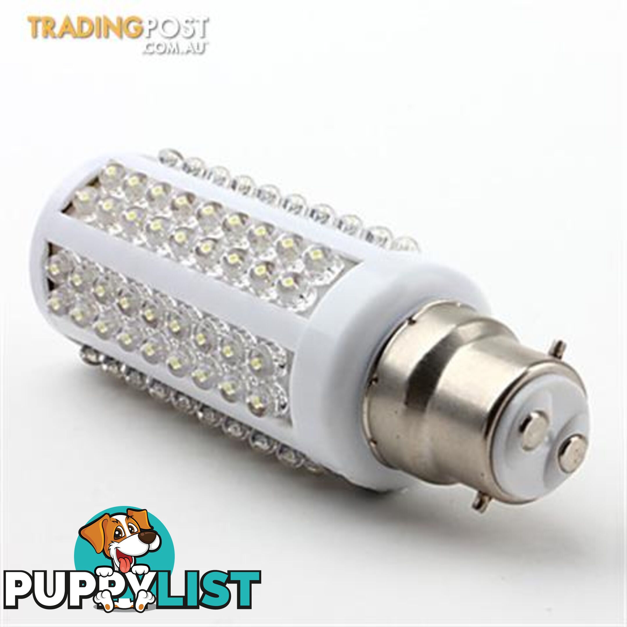 B22 8W Corn Bulb - Cool Light - (Non-Dimmable)