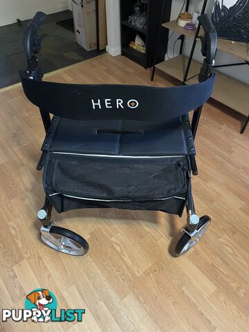 Walker - 204kg limit - Hero Medical Heavy Duty Walker - 2 months old! Great condition