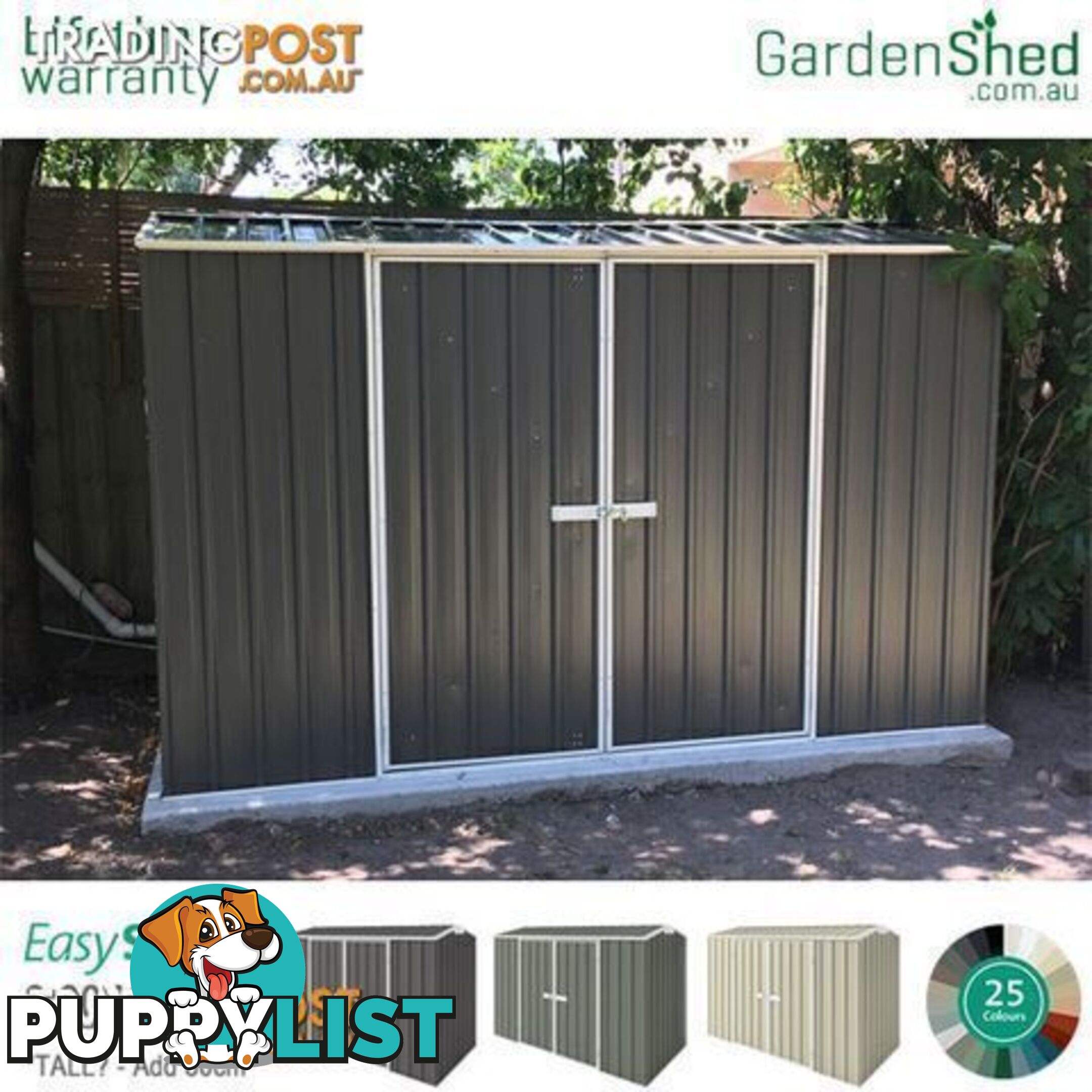 Garden Shed - 3.00m X 1.50m - Free Delivery - Free Extra Tall