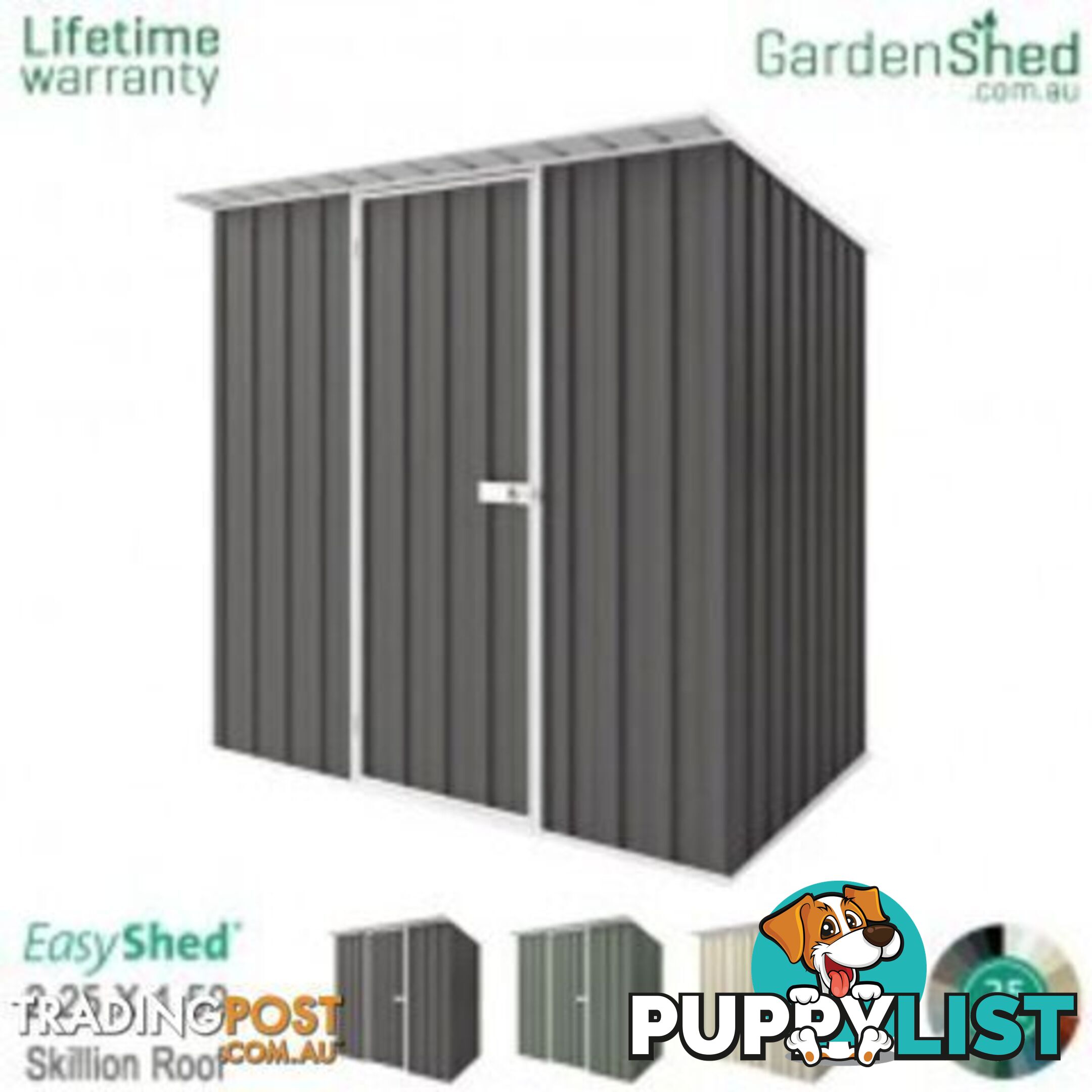 Garden Shed - 2.26m X 1.50m - Free Home Delivery - 5% off till 20th Jan