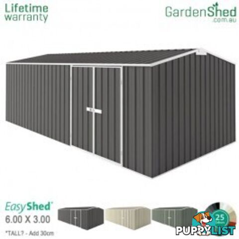 Garden Shed - 6.00m X 3.00m - FREE Metro Delivery