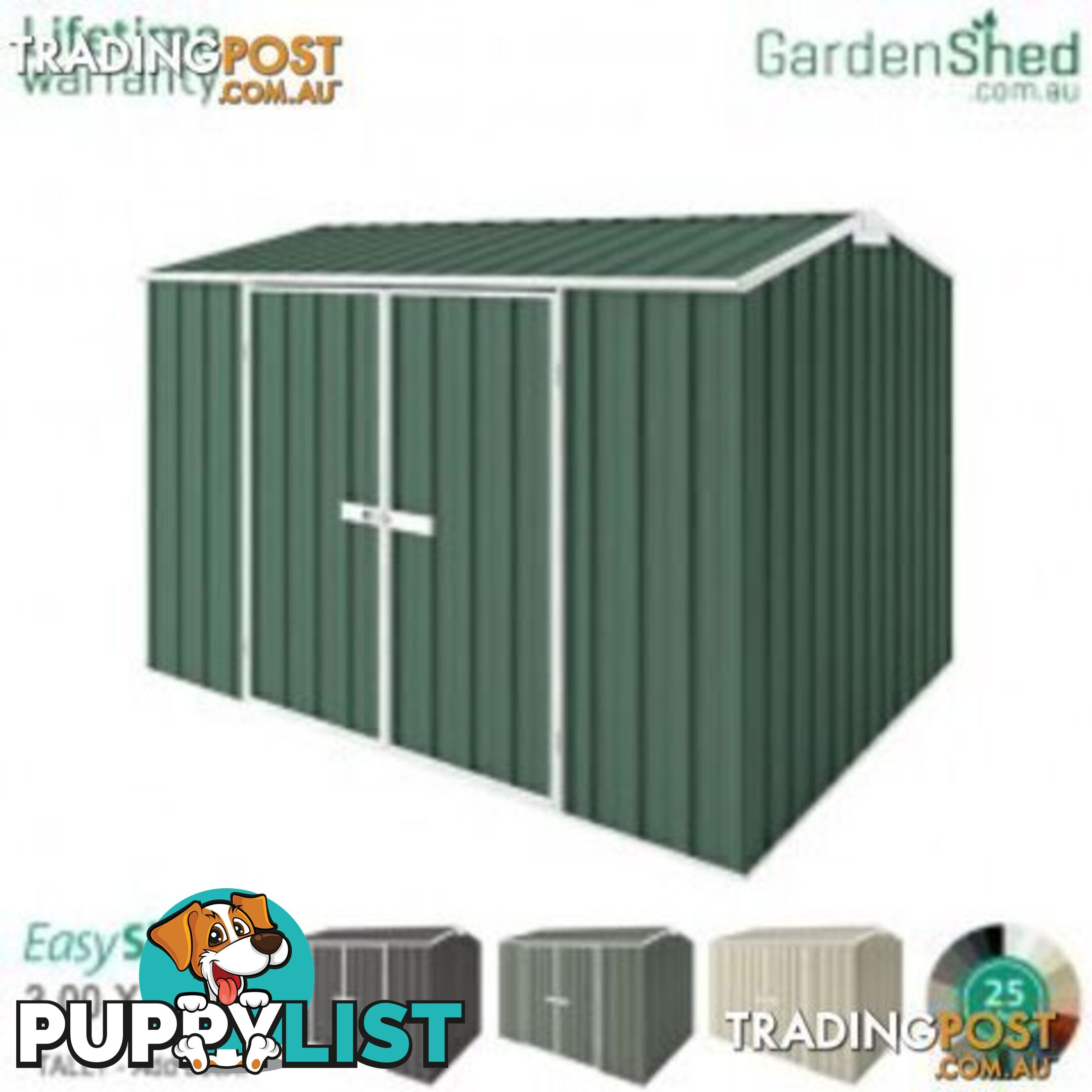 Garden Shed - 3.00m X 2.25m - Free Delivery - Free Extra Tall