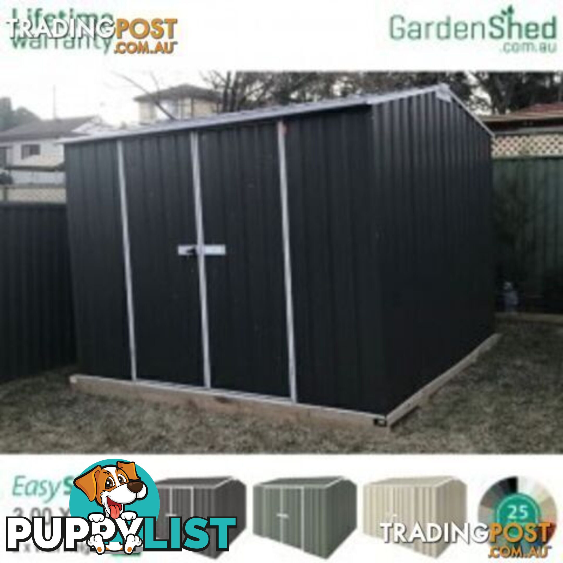 Garden Shed - 3.00m X 3.00m - Free Delivery - min. 40% off June