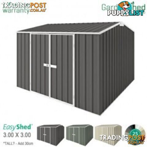 Garden Shed - 3.00m X 3.00m - Free Delivery - min. 40% off June