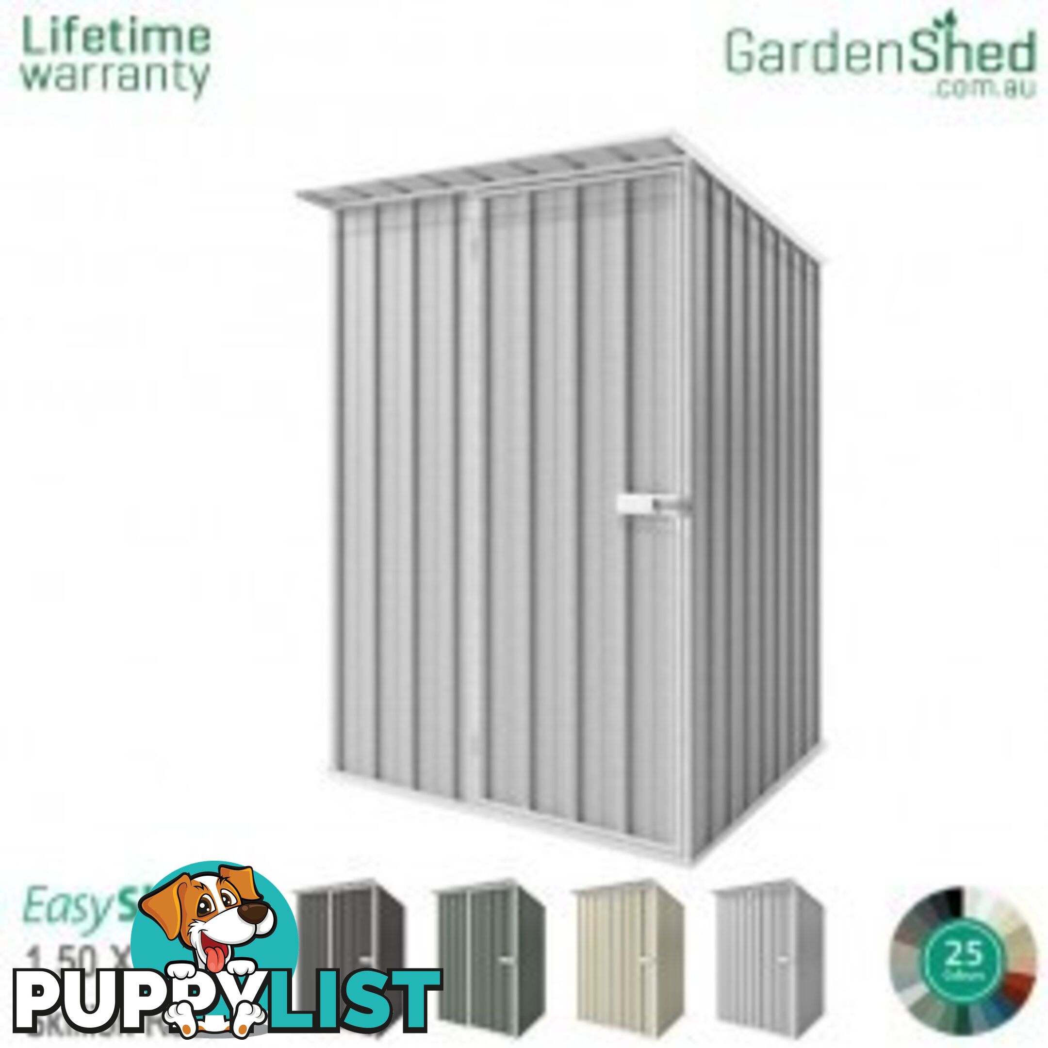 Garden Shed - 1.50m X 1.50m - Free Home Delivery - EXTRA 5% Off - ends 28th Nov