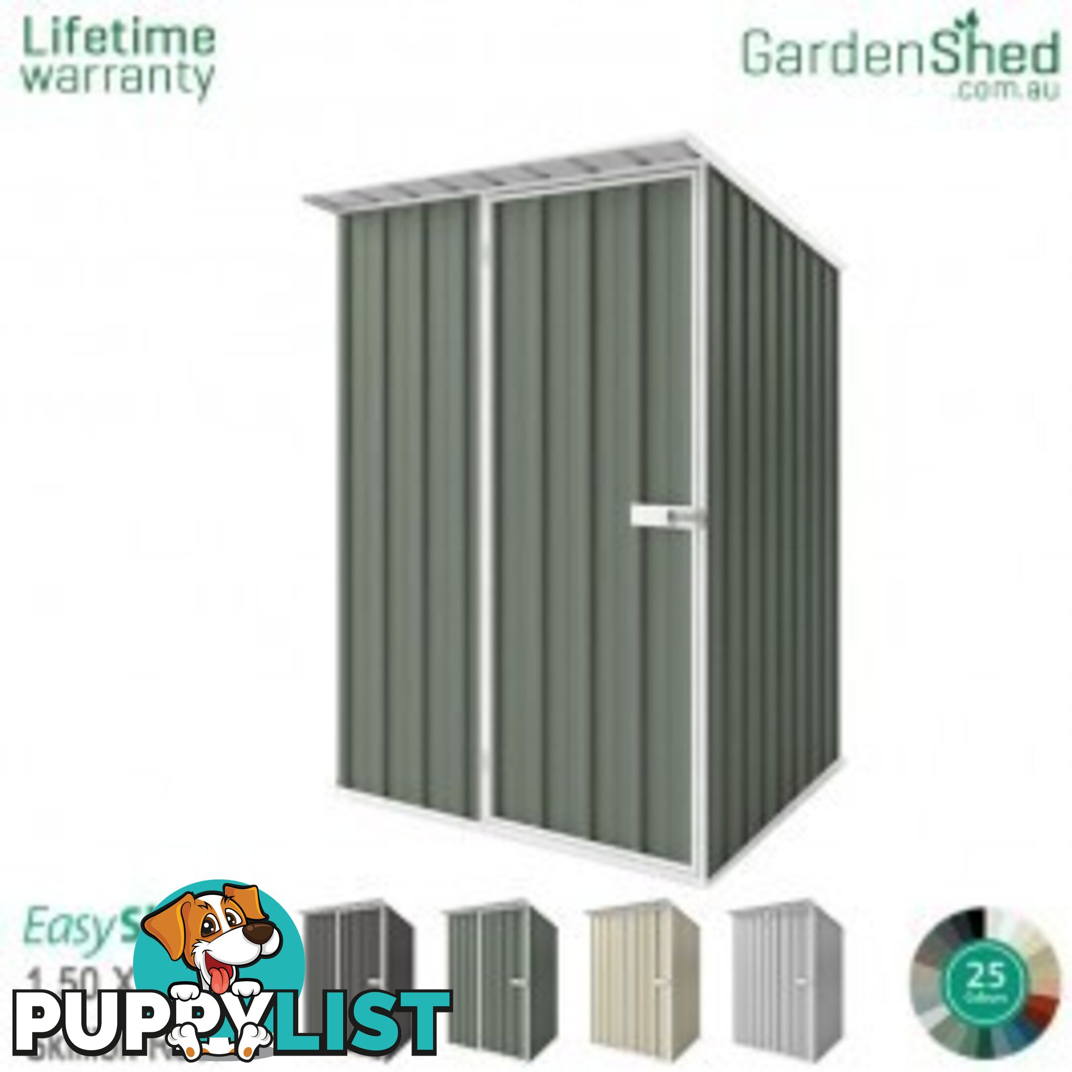 Garden Shed - 1.50m X 1.50m - Free Home Delivery - EXTRA 5% Off - ends 28th Nov