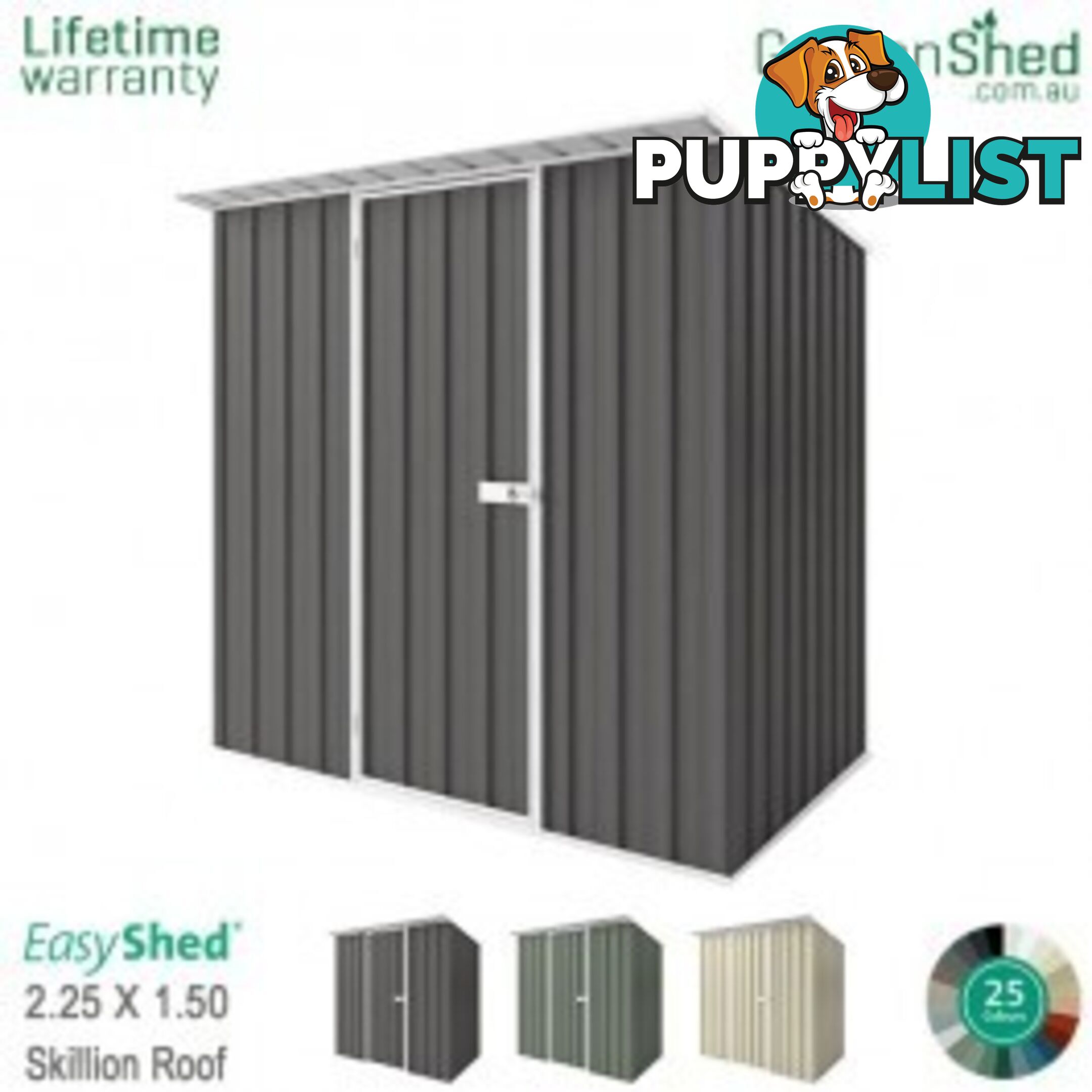 Garden Shed - 2.26m X 1.50m - Free Home Delivery - EXTRA 5% Off - ends 28th Nov