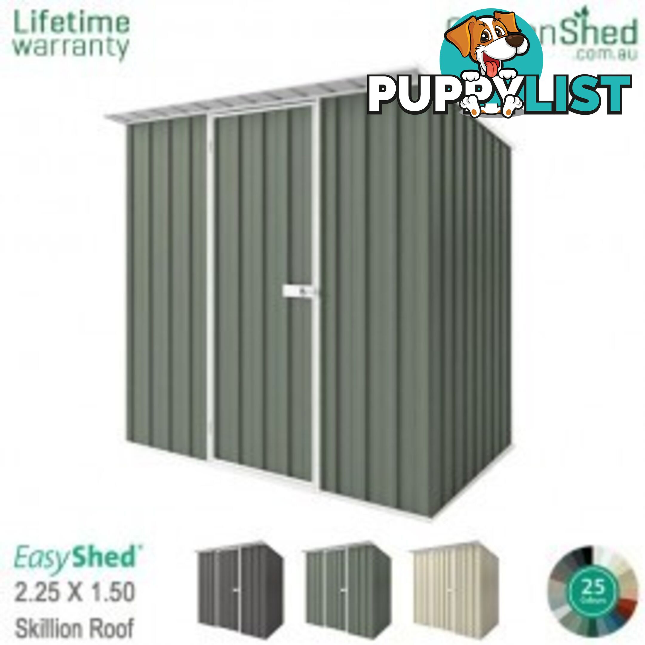 Garden Shed - 2.26m X 1.50m - Free Home Delivery - EXTRA 5% Off - ends 28th Nov