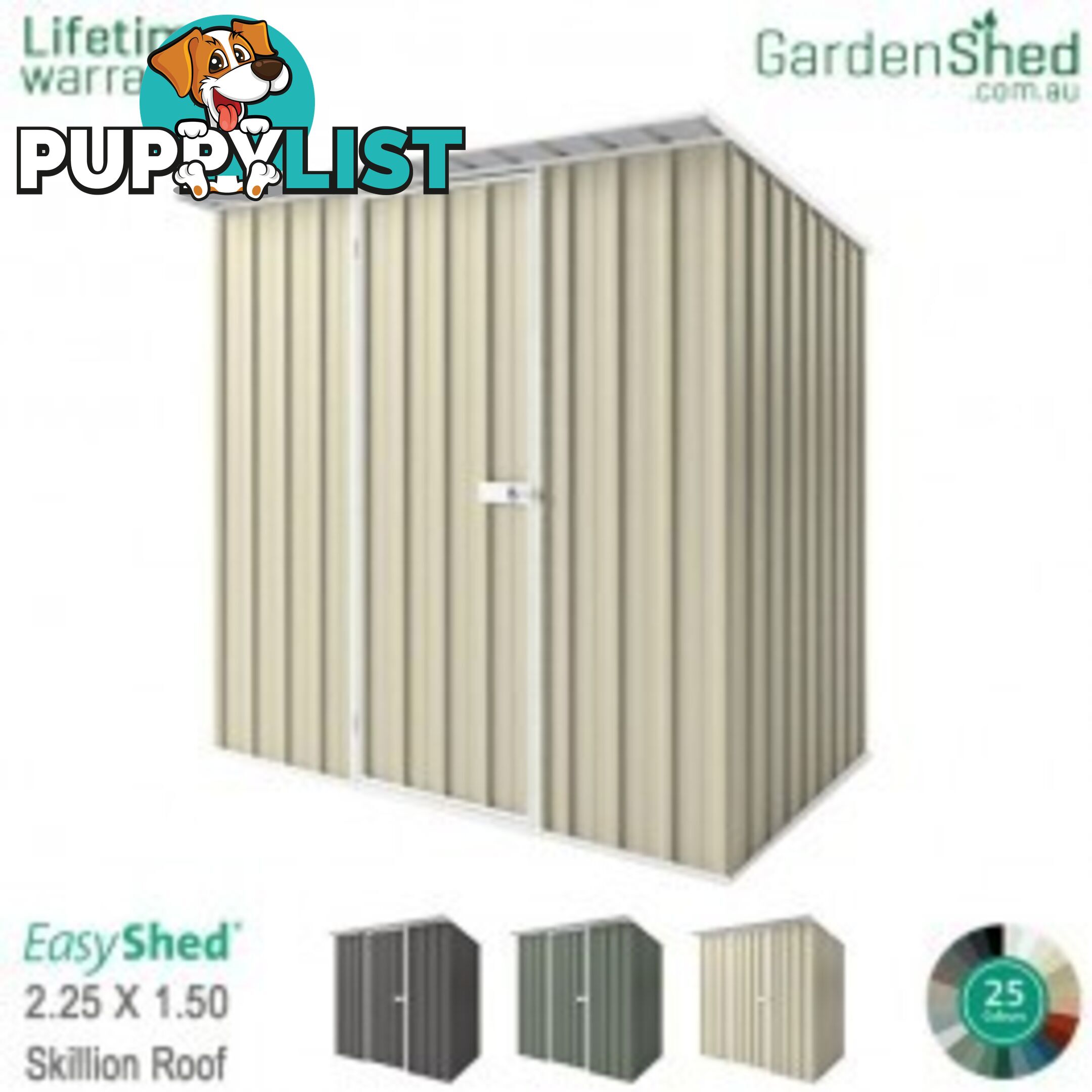 Garden Shed - 2.26m X 1.50m - Free Home Delivery - EXTRA 5% Off - ends 28th Nov