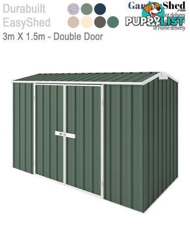 Garden Shed - 3.00m X 1.50m - *Free Delivery