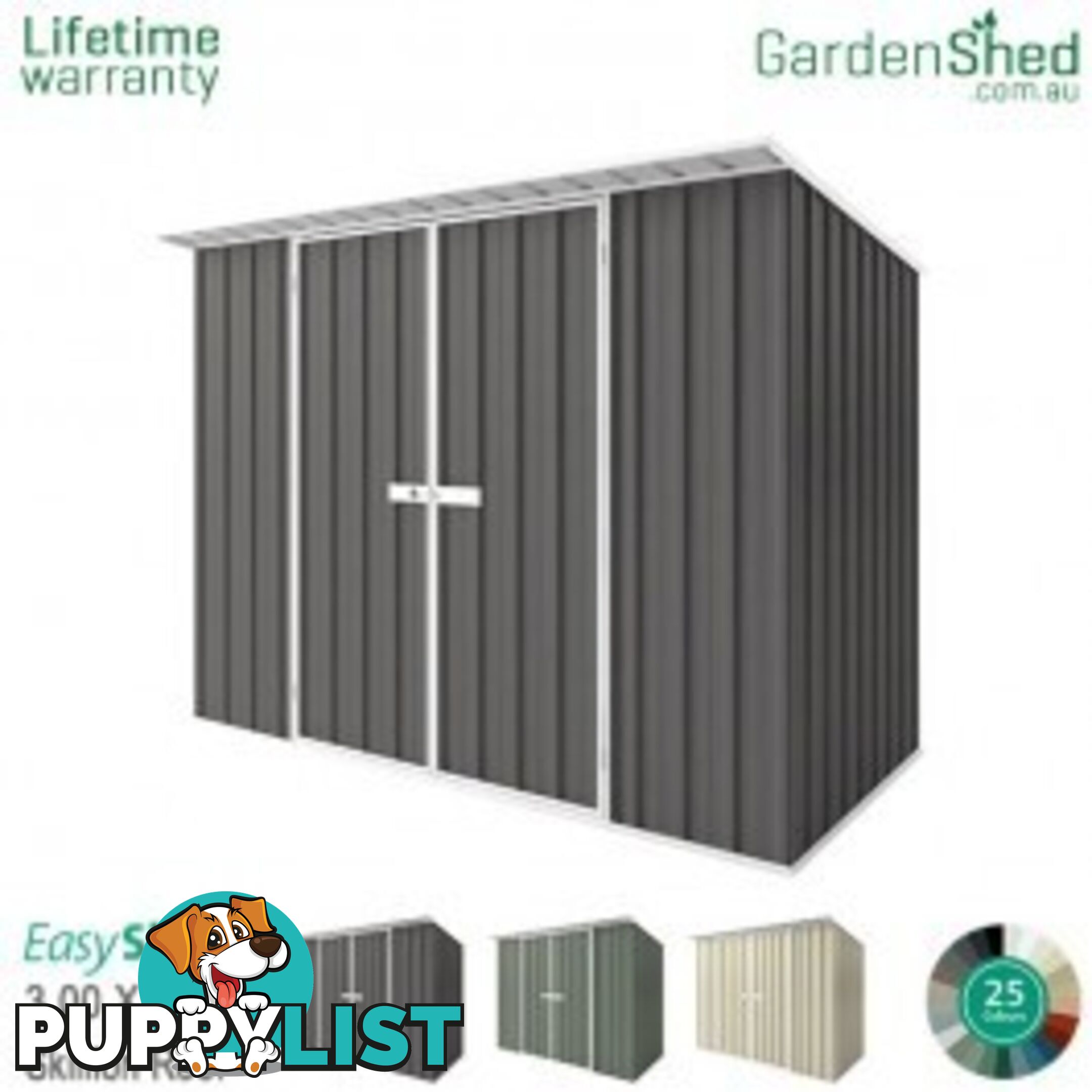 Garden Shed - 3.00m X 1.50m - Free Home Delivery - EXTRA 5% Off - ends 28th Nov