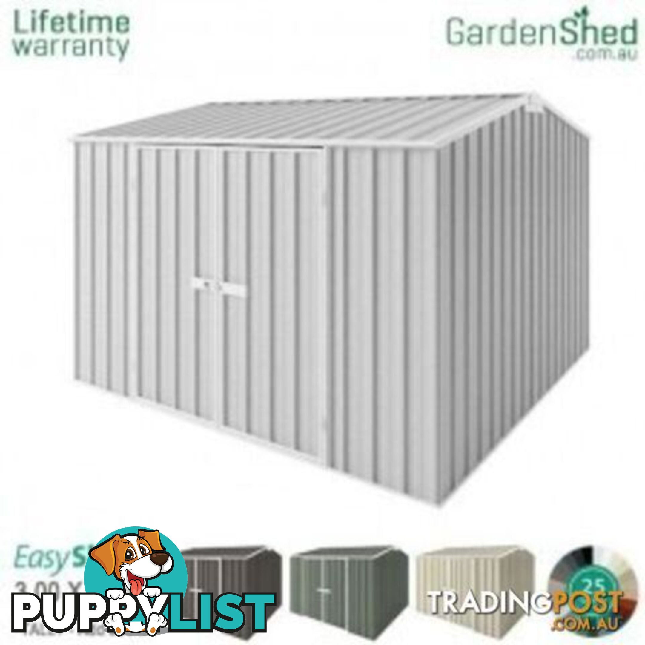 Garden Shed - 3.00m X 3.00m - Free Delivery*