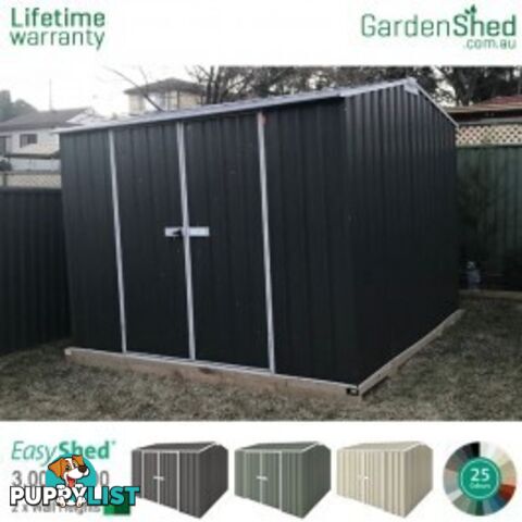 Garden Shed - 3.00m X 3.00m - Free Delivery* - EXTRA $75 Off - ends 25th Oct