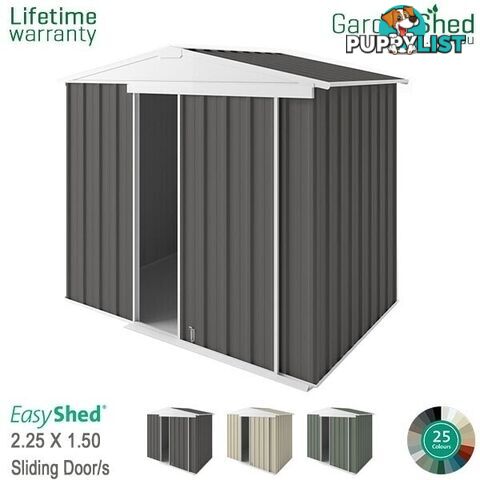 Garden Shed - 2.26m X 1.50m - Free Home Delivery - 1 only with installation