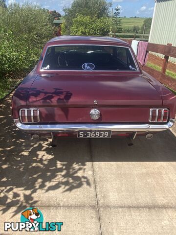 1966 Ford Mustang Coupe Automatic