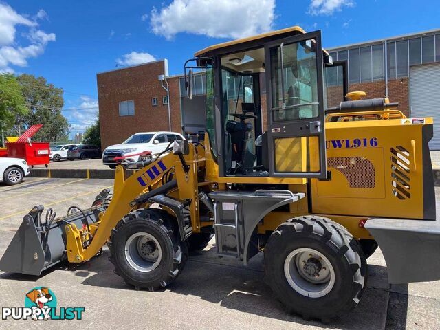 NEW UHI UWL916, 56hp WHEEL LOADER, 3 YEAR WARRANTY