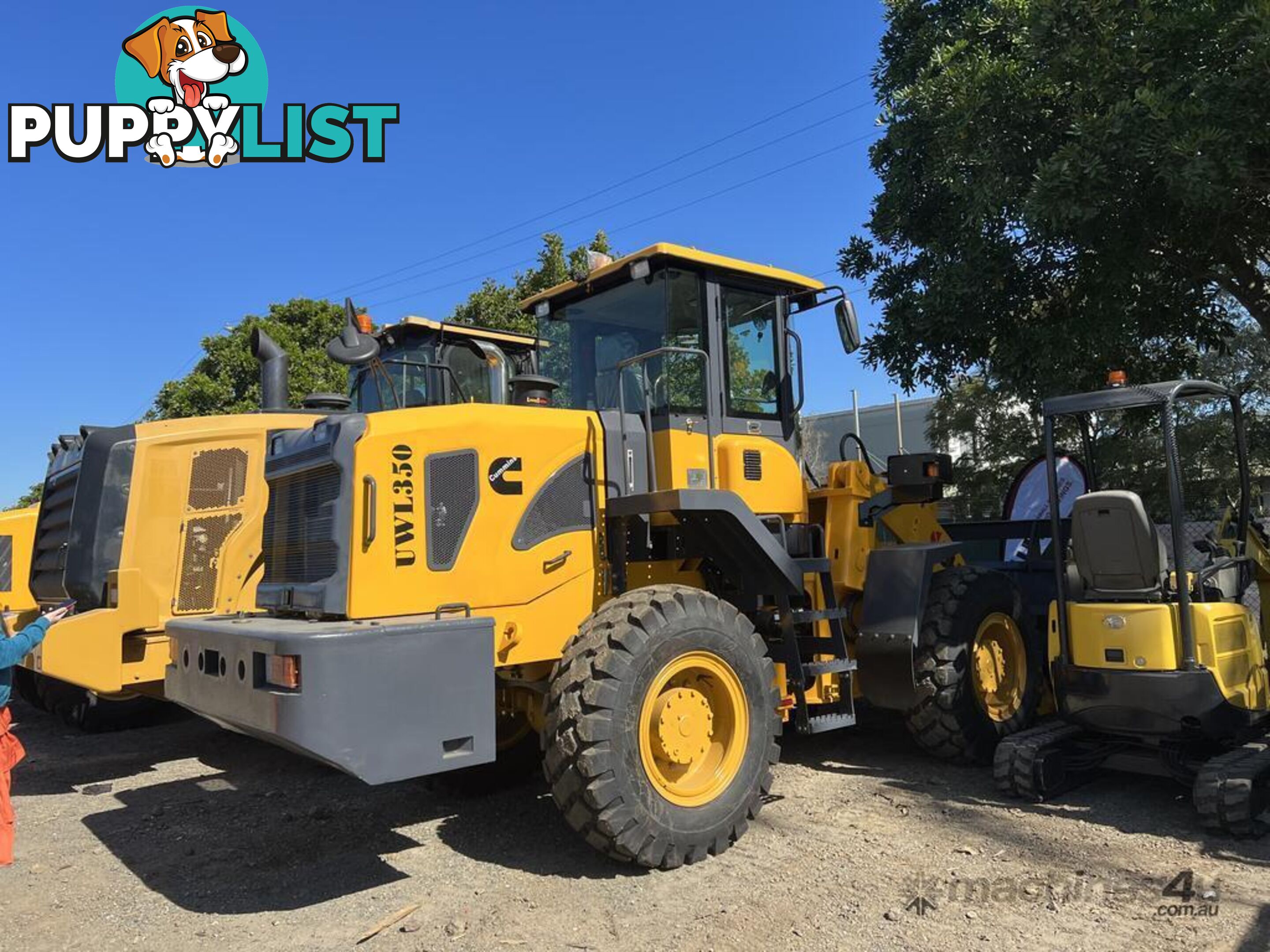 NEW UHI CUMMINS UWL350 WHEEL LOADER (WA ONLY)