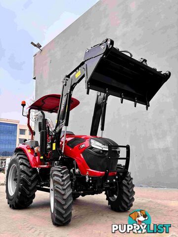NEW UHI 65HP OPEN CAB TRACTOR WITH 7 ATTACHMENTS (WA ONLY)