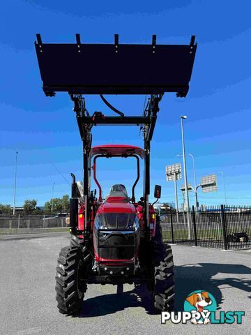 NEW UHI 65HP OPEN CAB TRACTOR WITH 7 ATTACHMENTS (WA ONLY)
