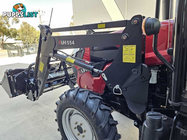 NEW UHI 55HP CAB TRACTOR WITH 7 ATTACHMENTS (WA ONLY)