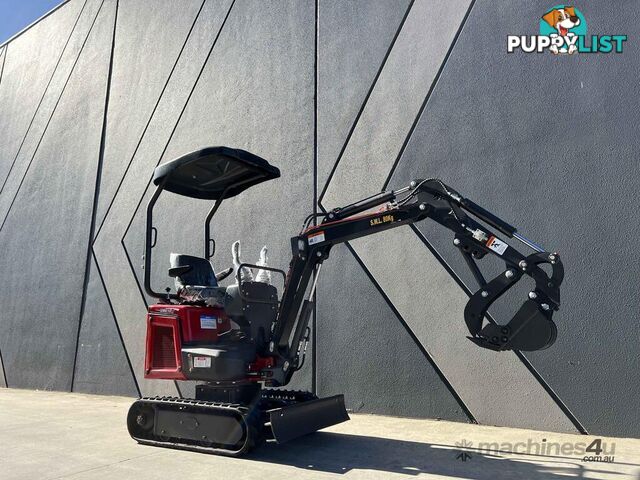 NEW UHI UME10T, 1TON EXCAVATOR WITH 9 ATTACHMENTS, (WA ONLY)