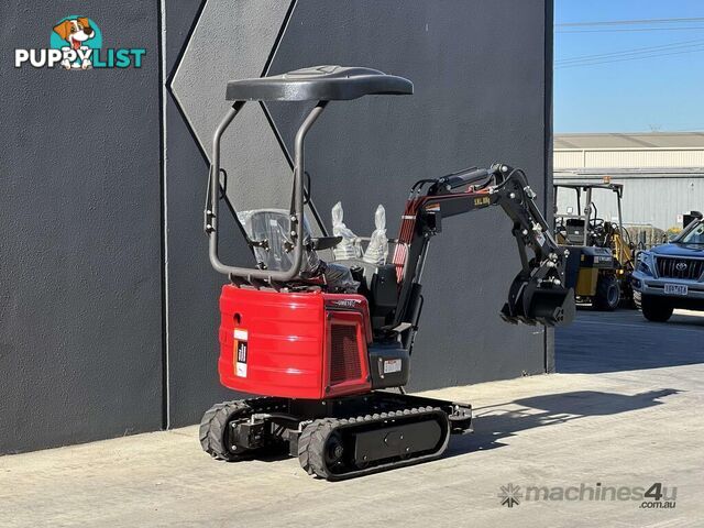 NEW UHI UME10T, 1TON EXCAVATOR WITH 9 ATTACHMENTS, (WA ONLY)