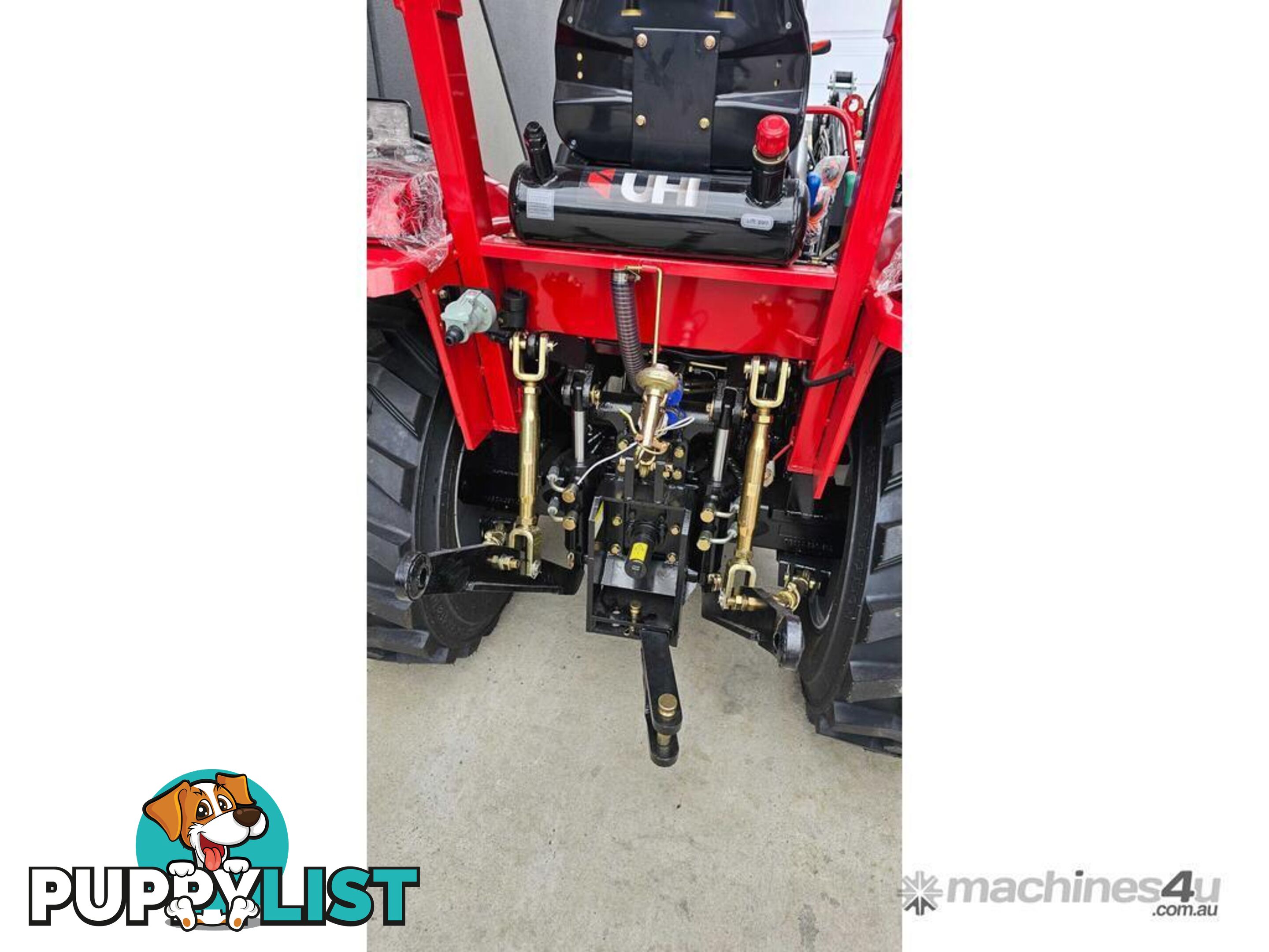 NEW UHI 35HP 4WD TRACTOR WITH 7 ATTACHMENTS (WA ONLY)