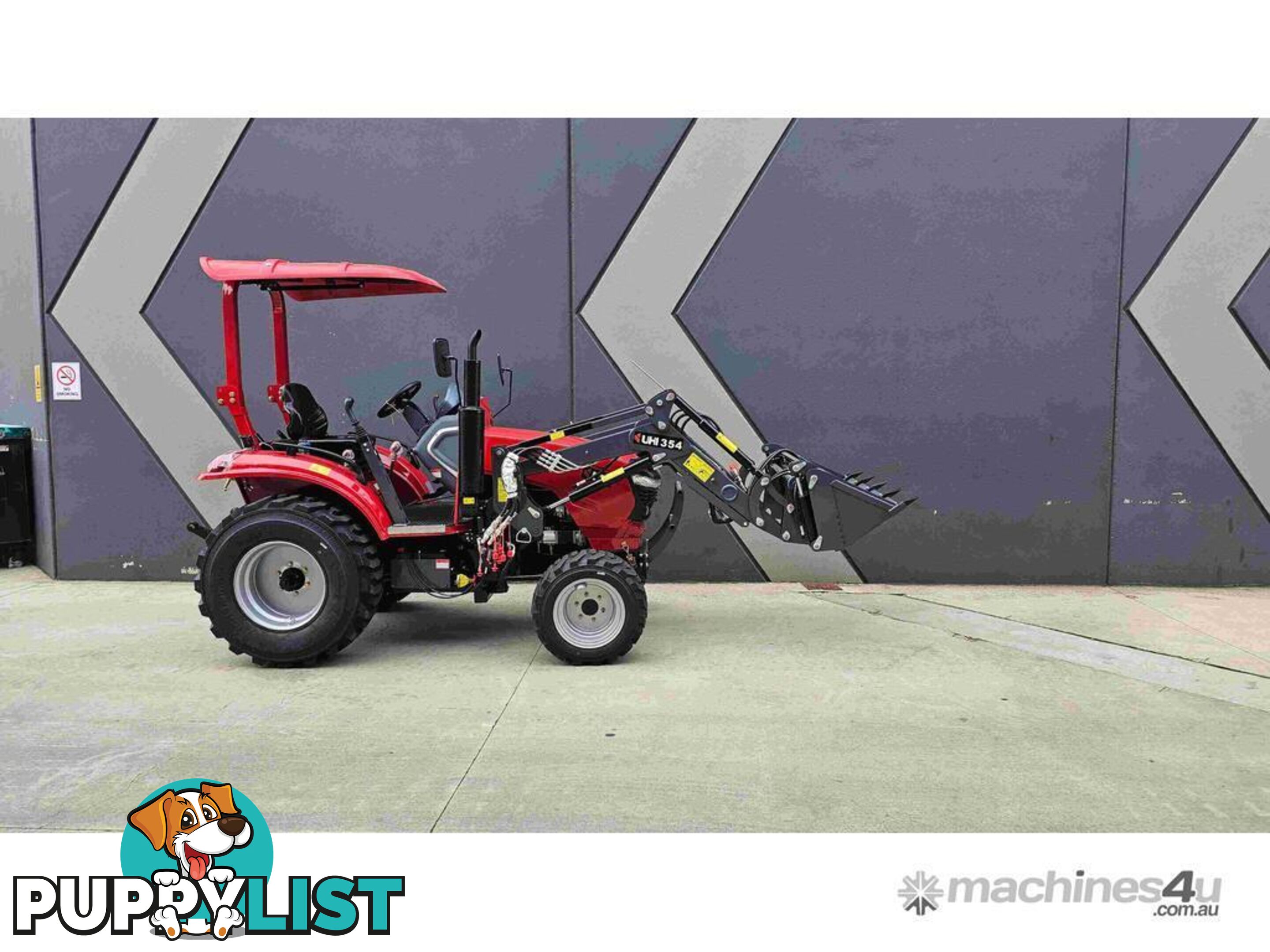 NEW UHI 35HP 4WD TRACTOR WITH 7 ATTACHMENTS (WA ONLY)