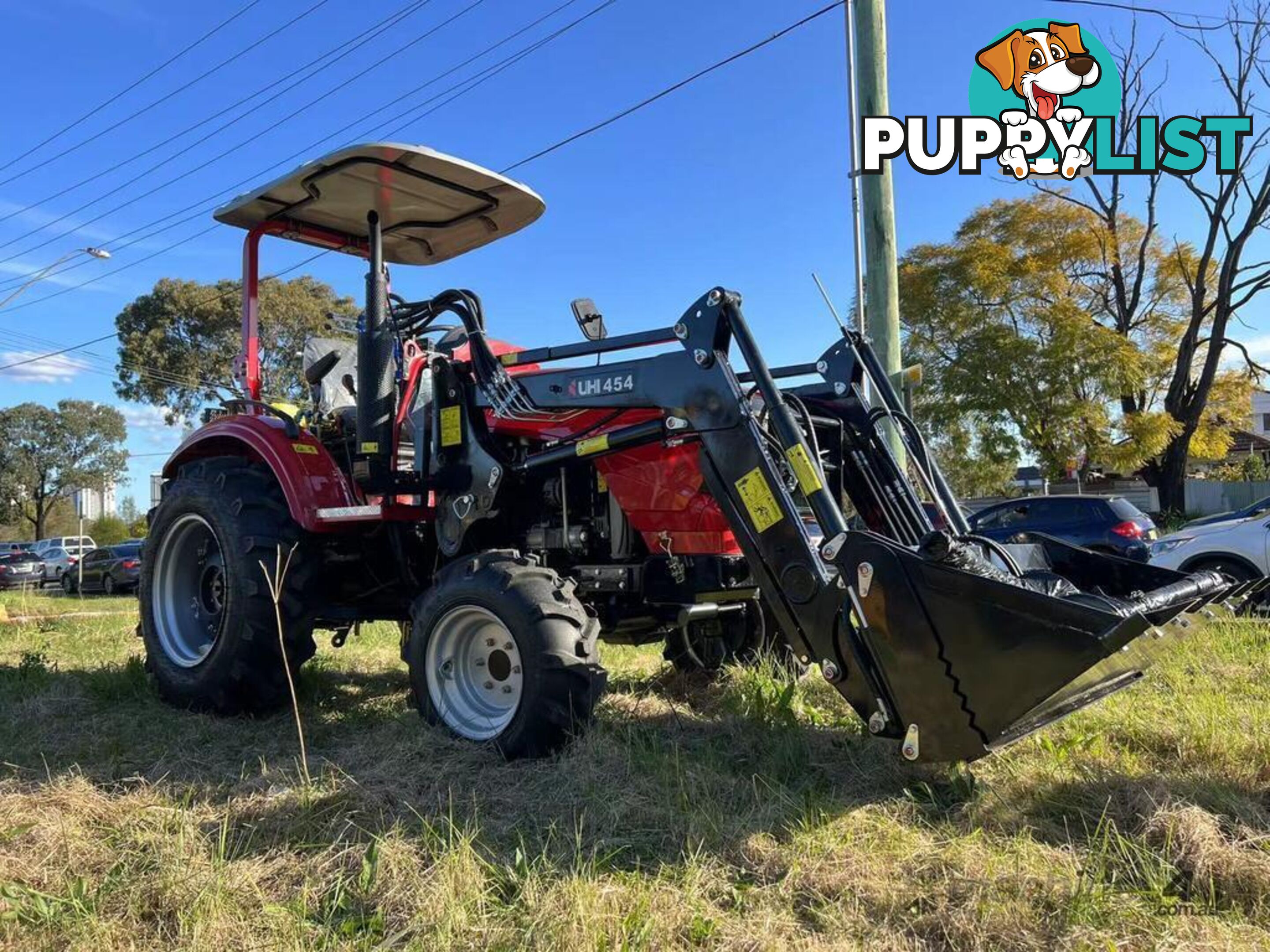 NEW UHI 45HP 4WD TRACTOR WITH 7 ATTACHMENTS, (WA ONLY)