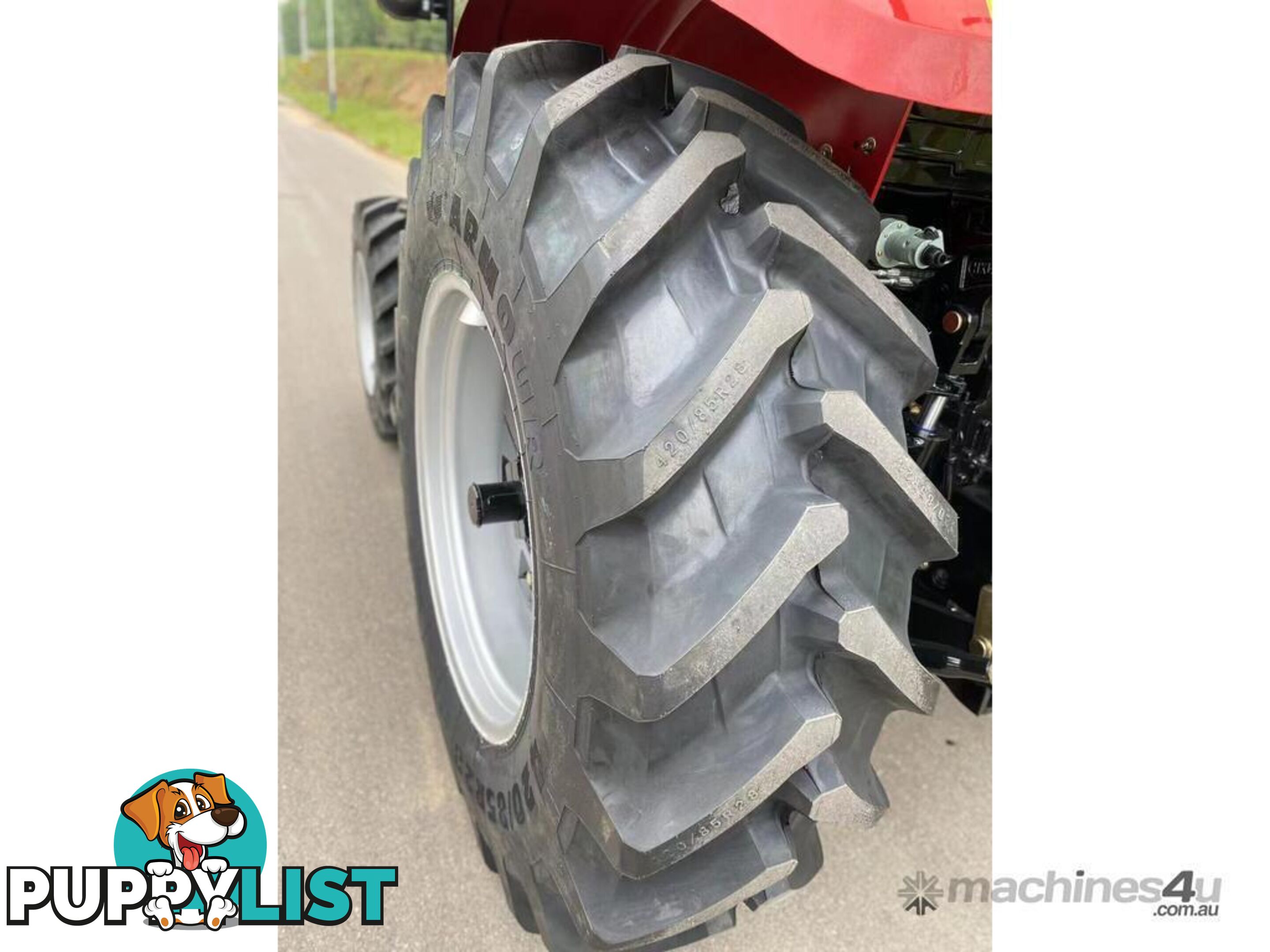 NEW UHI 65HP CAB TRACTOR WITH 7 ATTACHMENTS (WA ONLY)