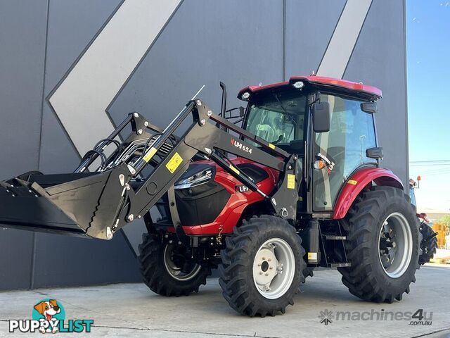 NEW UHI 65HP CAB TRACTOR WITH 7 ATTACHMENTS (WA ONLY)
