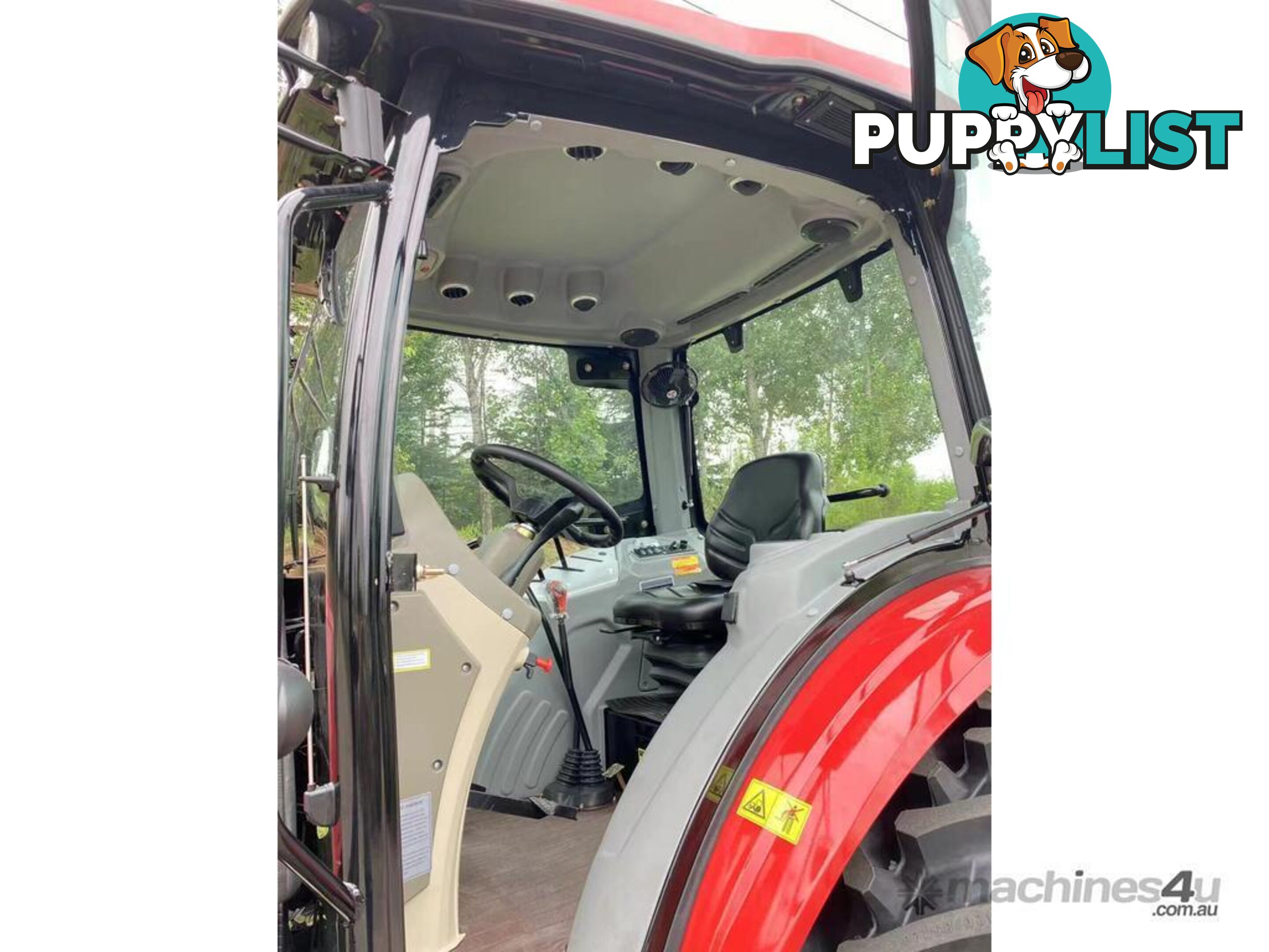 NEW UHI 65HP CAB TRACTOR WITH 7 ATTACHMENTS (WA ONLY)