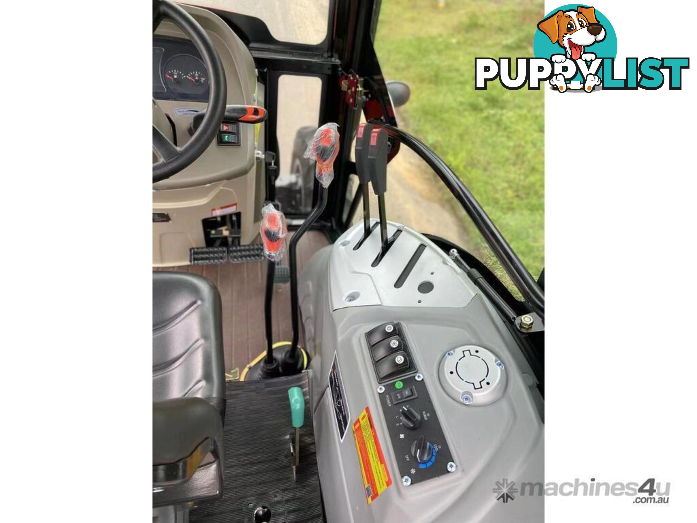 NEW UHI 65HP CAB TRACTOR WITH 7 ATTACHMENTS (WA ONLY)
