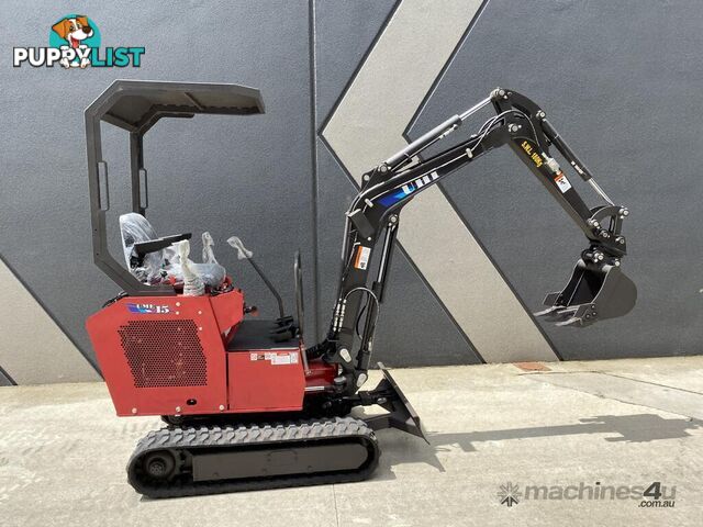 NEW UHI UME15P, 1.5T EXCAVATOR WITH 8 ATTACHMENTS (WA ONLY)