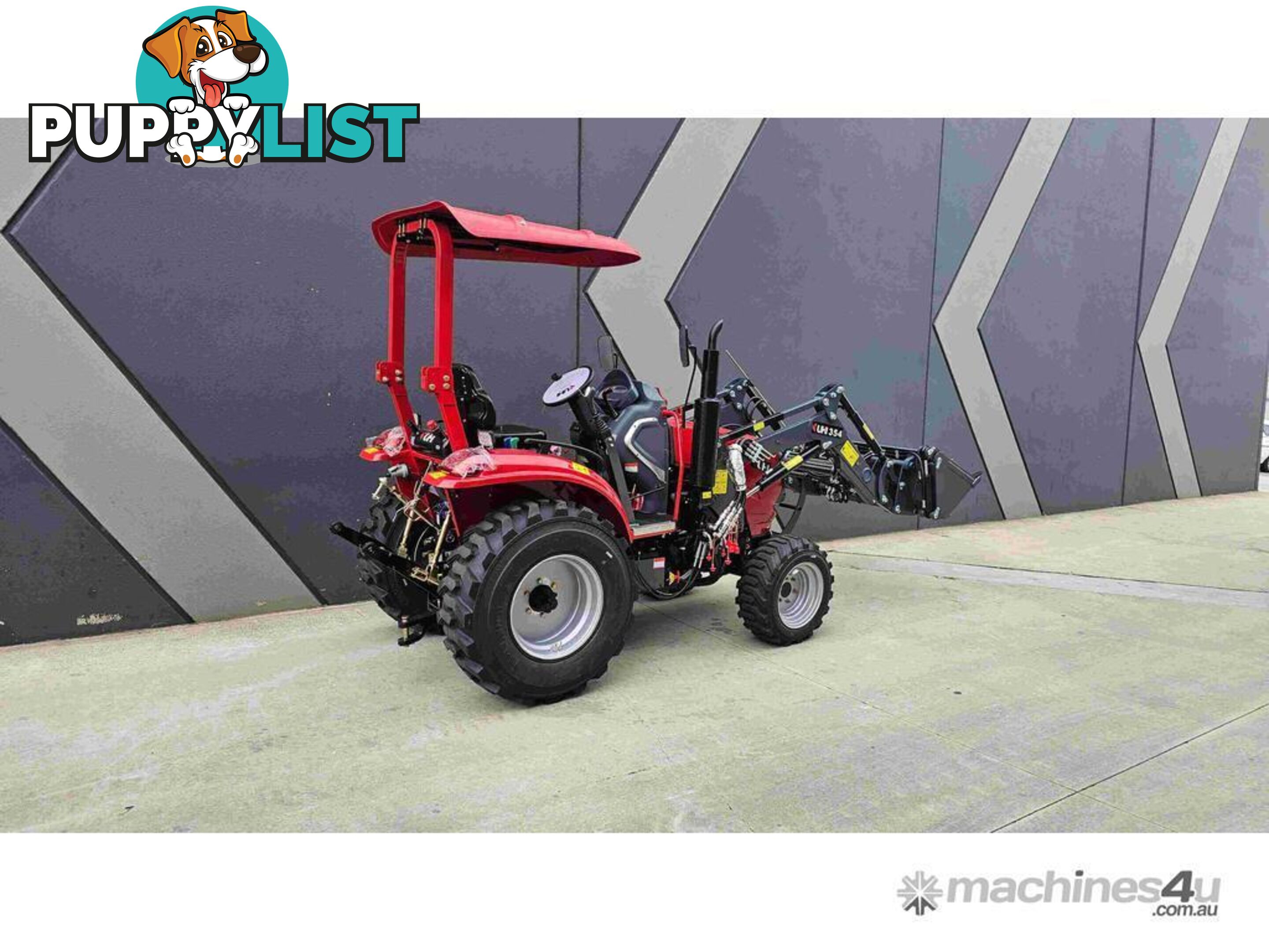 NEW UHI 35HP 4WD TRACTOR WITH 7 ATTACHMENTS (WA ONLY)