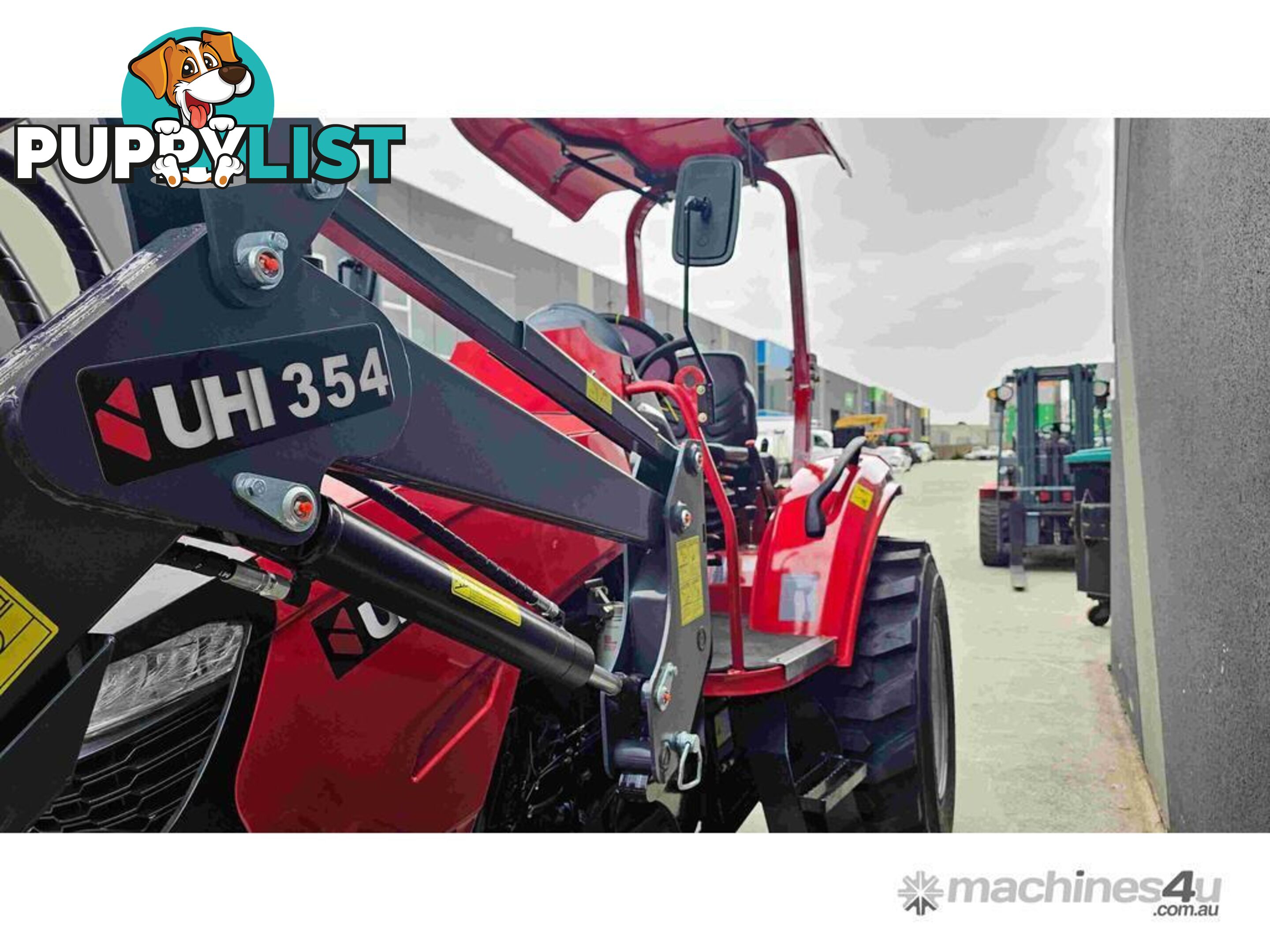 NEW UHI 35HP 4WD TRACTOR WITH 7 ATTACHMENTS (WA ONLY)