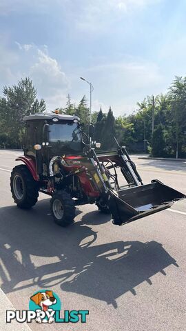 NEW UHI T454C, 45HP CAB TRACTOR WITH 7 ATTACHMENTS