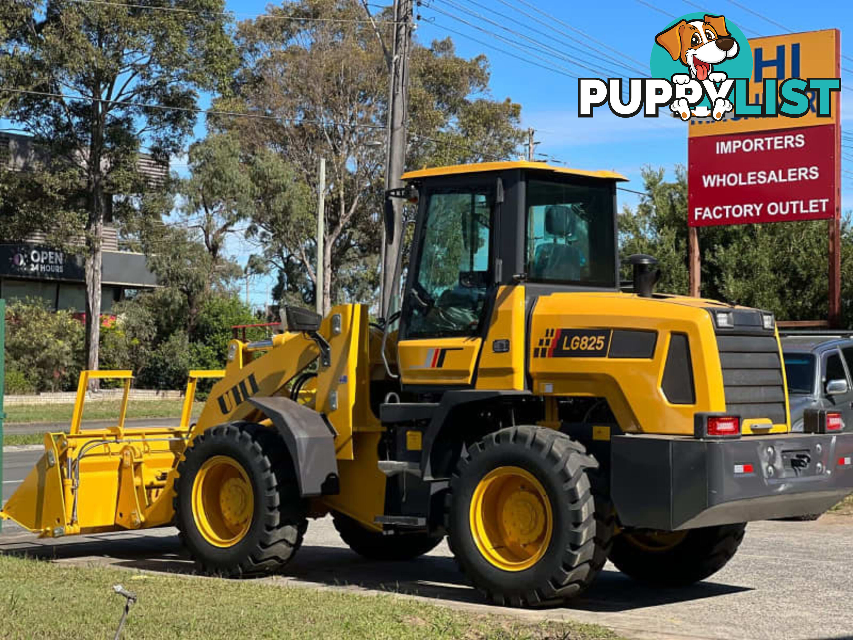 NEW UHI LG825, 114HP WHEEL LOADER (WA ONLY)