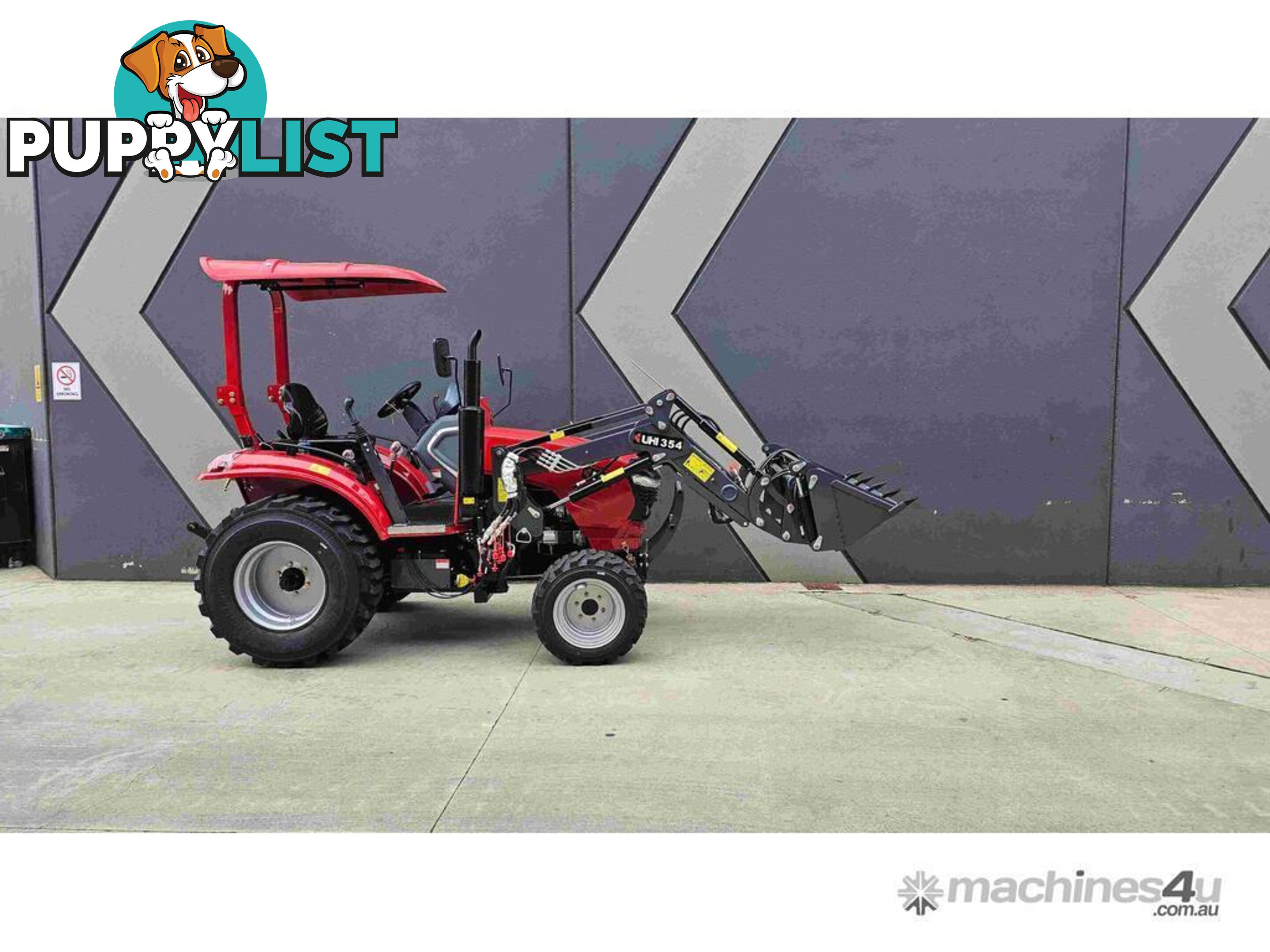 NEW UHI 35HP 4WD TRACTOR WITH 7 ATTACHMENTS (WA ONLY)