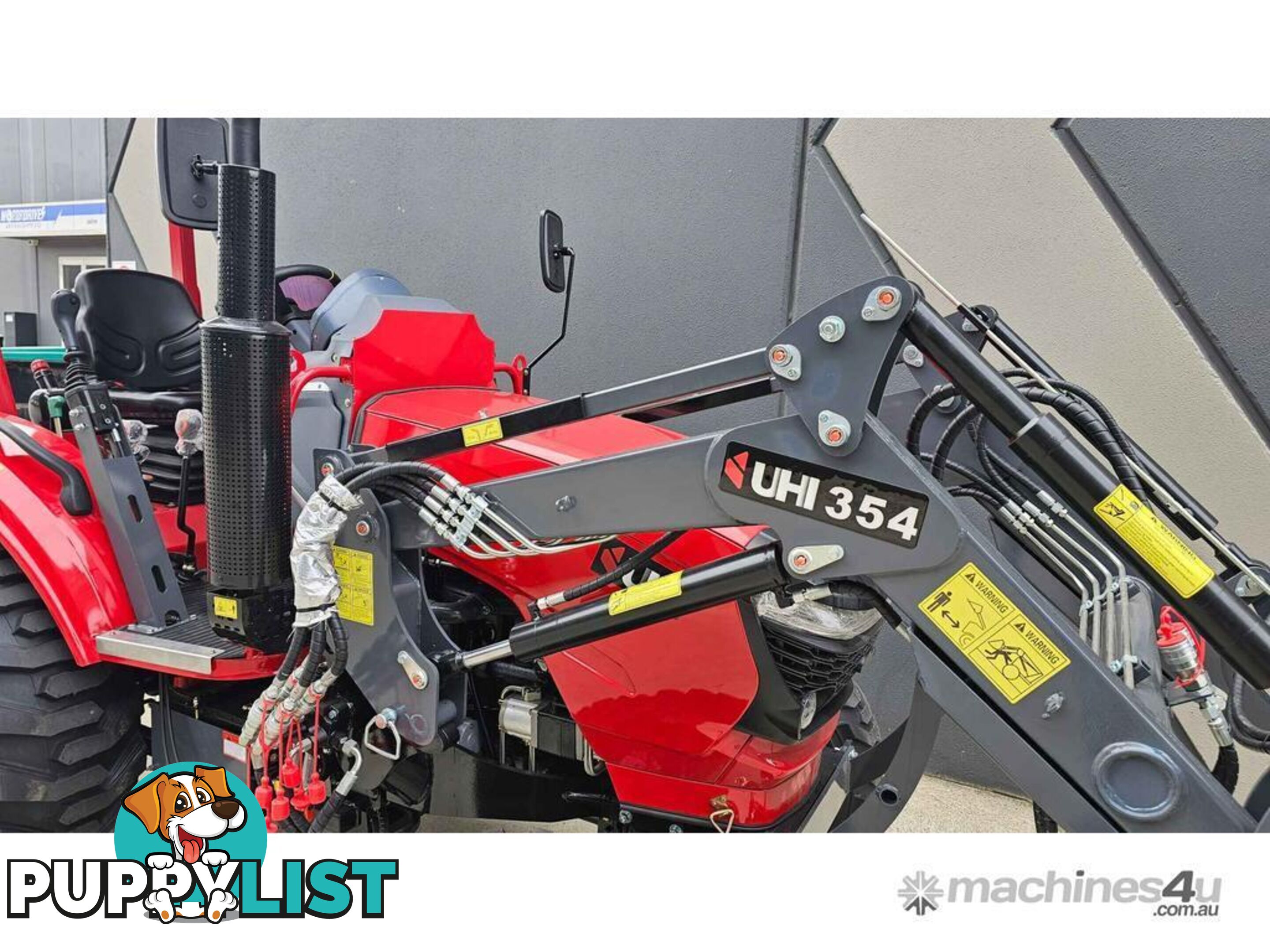 NEW UHI 35HP 4WD TRACTOR WITH 7 ATTACHMENTS (WA ONLY)