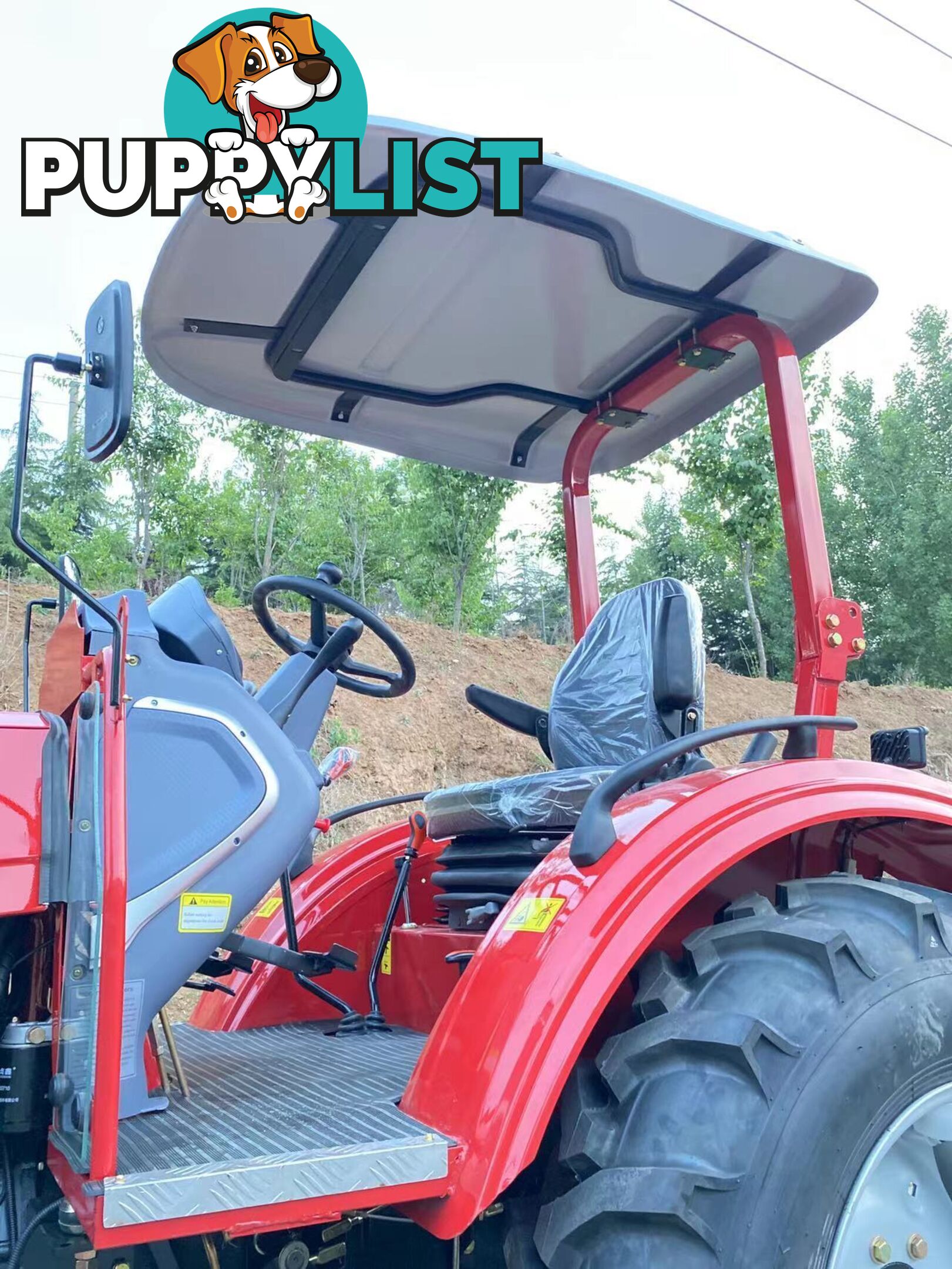 NEW UHI 55HP TRACTOR WITH 7 ATTACHMENTS, (WA ONLY)