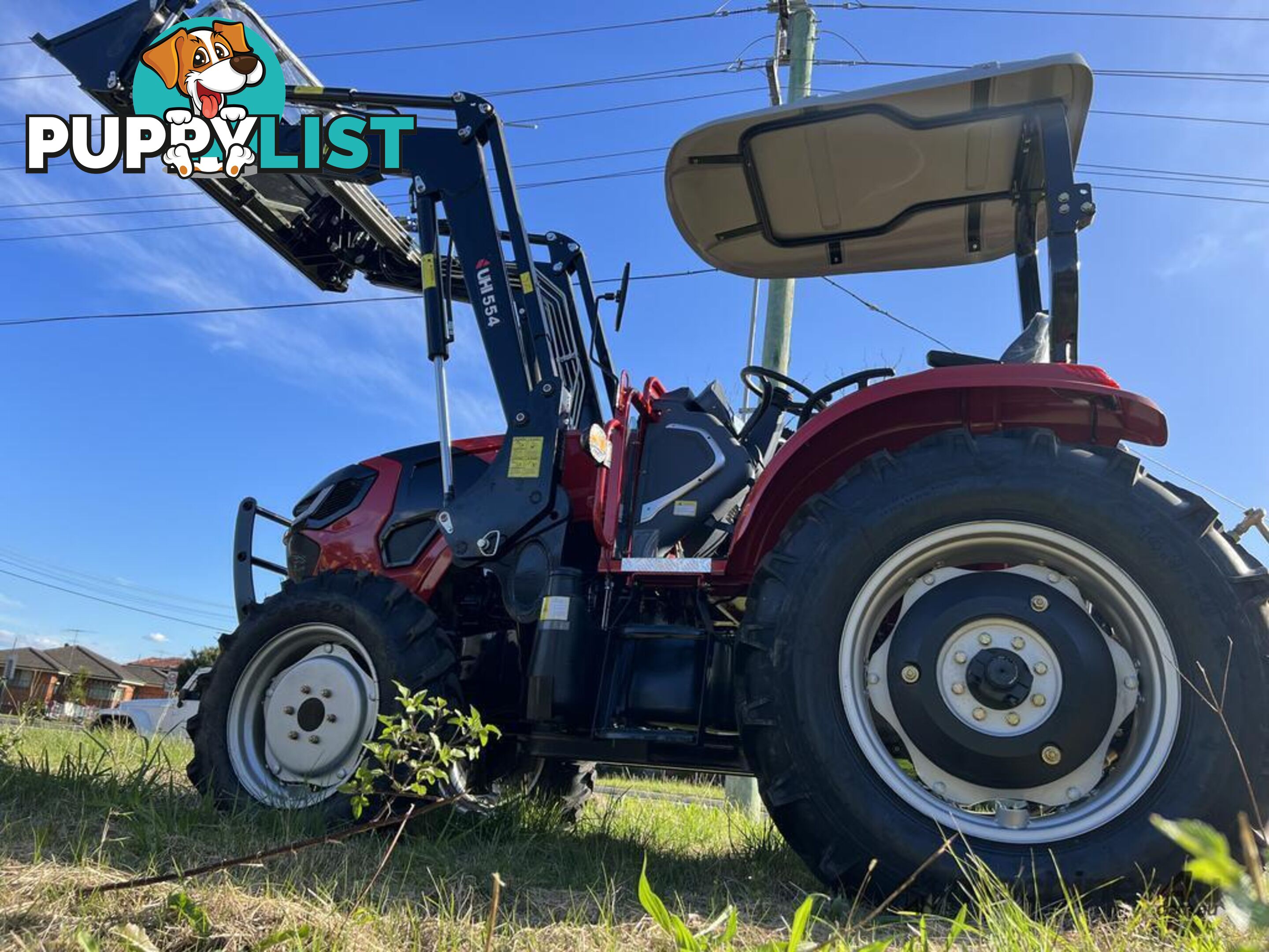 NEW UHI 55HP TRACTOR WITH 7 ATTACHMENTS, (WA ONLY)