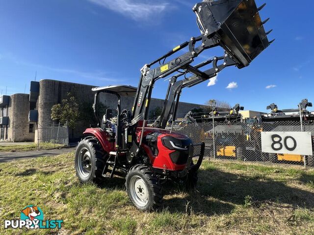 NEW UHI 55HP TRACTOR WITH 7 ATTACHMENTS, (WA ONLY)
