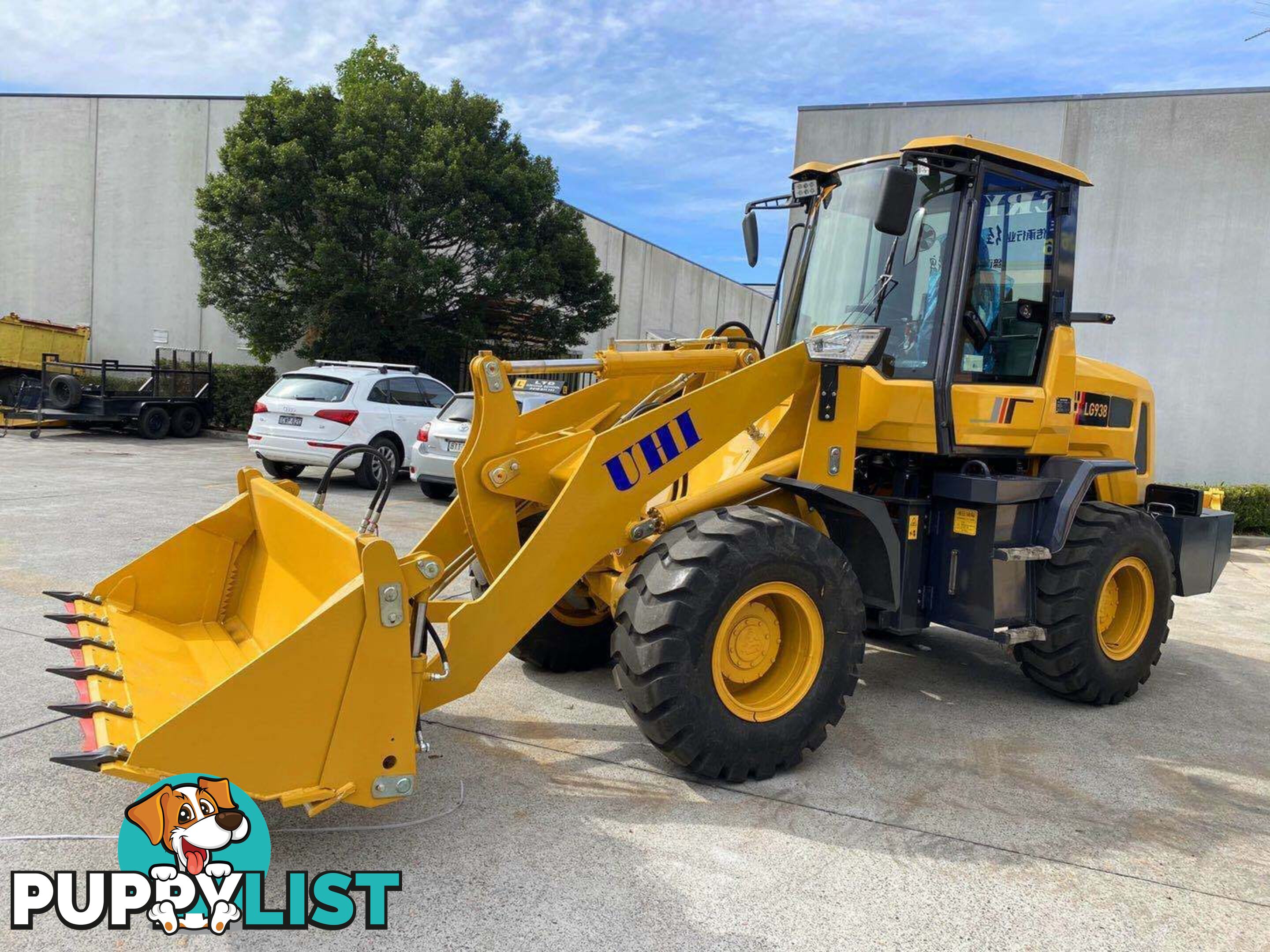 NEW UHI LG822 ARTICULATED WHEEL LOADER